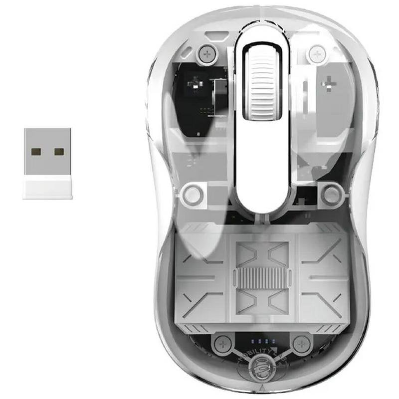 Ratón Mobility Lab ML316536 Sem Fios RF USB Branco Ambidestro 3 Botões