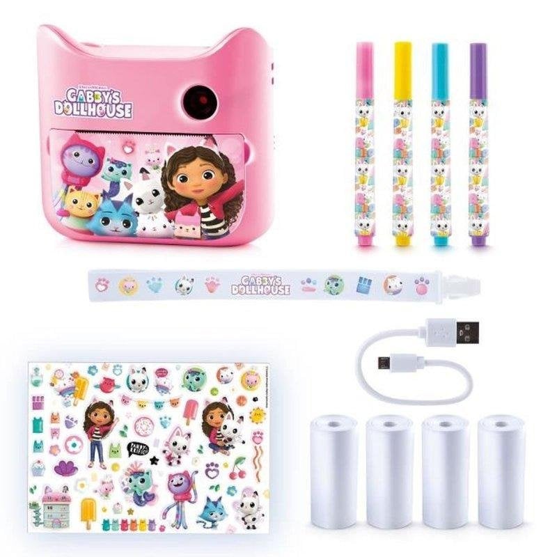 Caméra Instantanée Canal Toys Gabby's Dollhouse Flash Rechargeable Rose