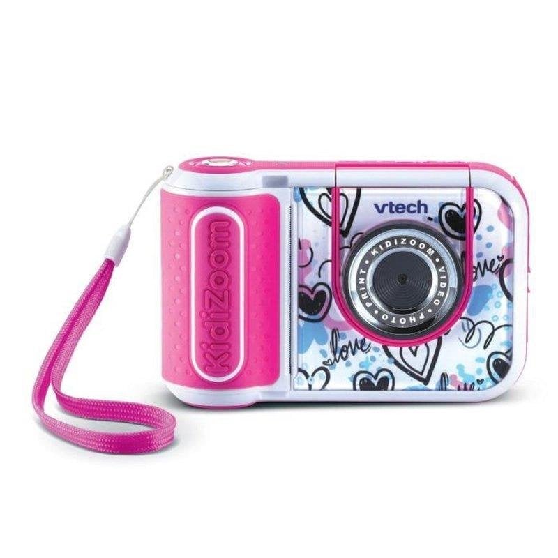 VTech KidiZoom Print Cam Appareil Photo à Impression Instantanée Photo Selfie Vidéo Écran Couleur Filtres et Effets Rigolos Cadeau Enfant Dès Contenu en Français - vue 6
