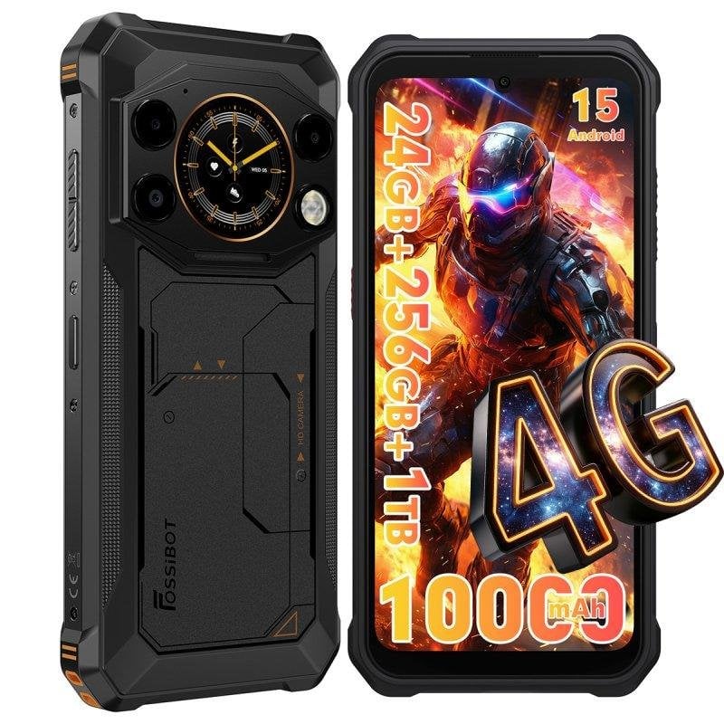 Fossibot F117 4G 8GB 256GB 6.75" Nero