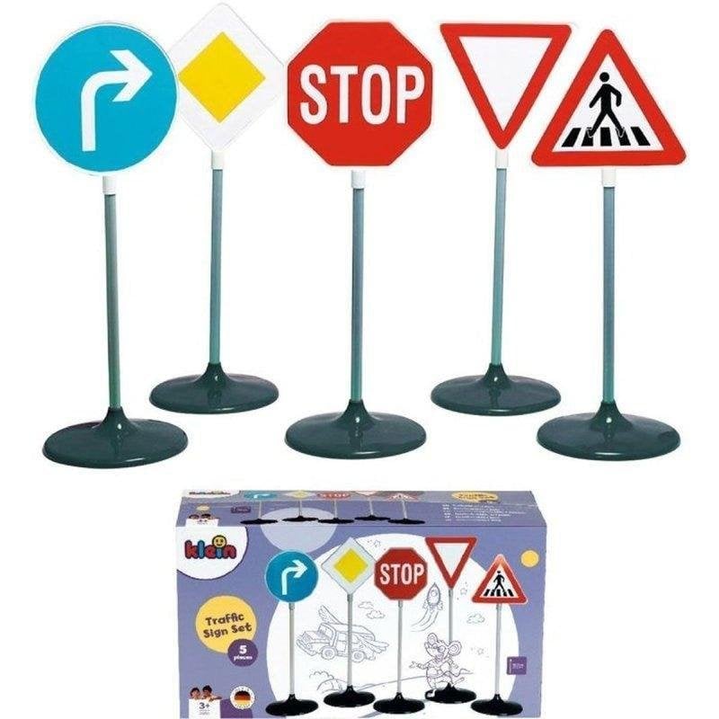 Set de Panneaux Routiers KLEIN 2980 – 5 Panneaux de Signalisation pour Enfants - vue 3