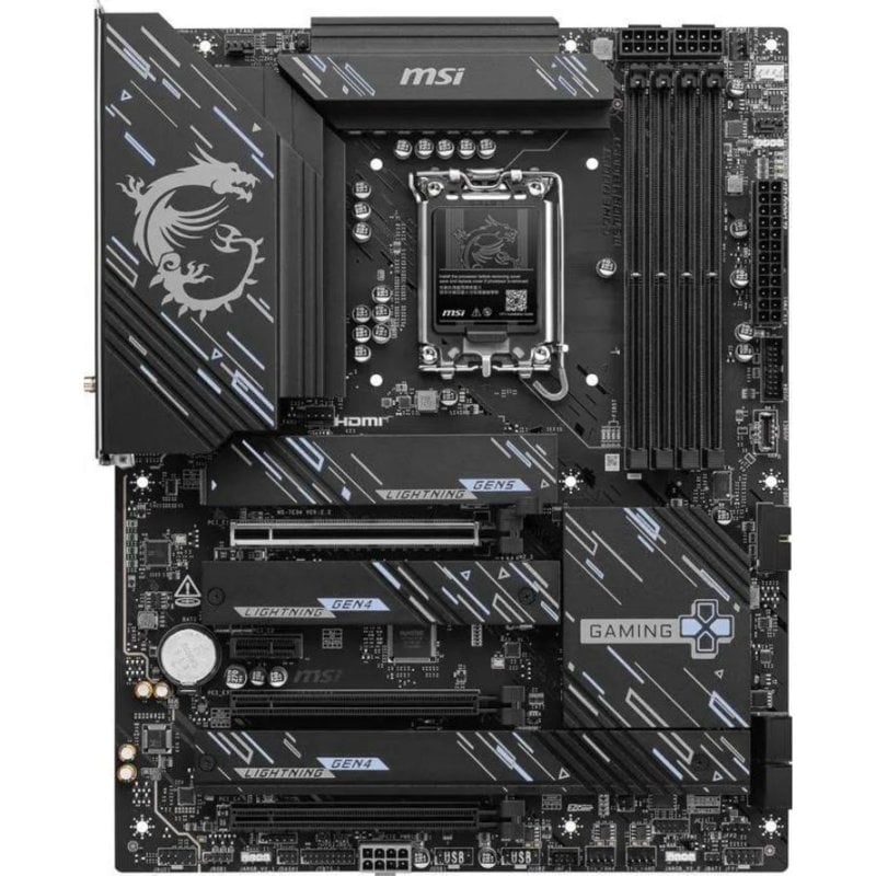 Carte mère MSI Z890 GAMING PLUS WIFI6E Z890 LGA 1851 DDR5 ATX WiFi 6E PCIe 5.0