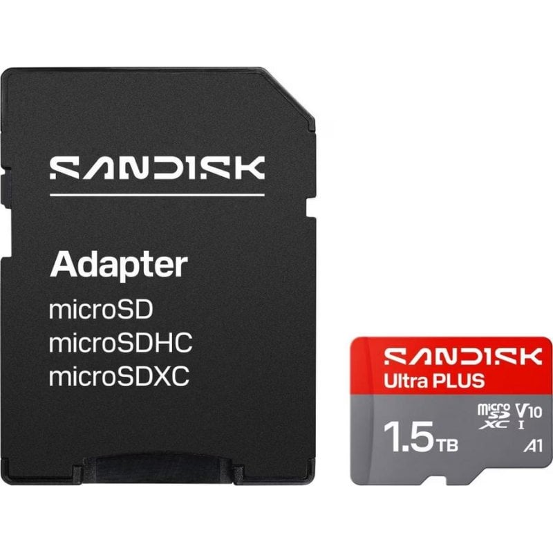 Tarjeta microSDXC SanDisk Ultra Plus 1500 GB UHS-I Clase 10 A1