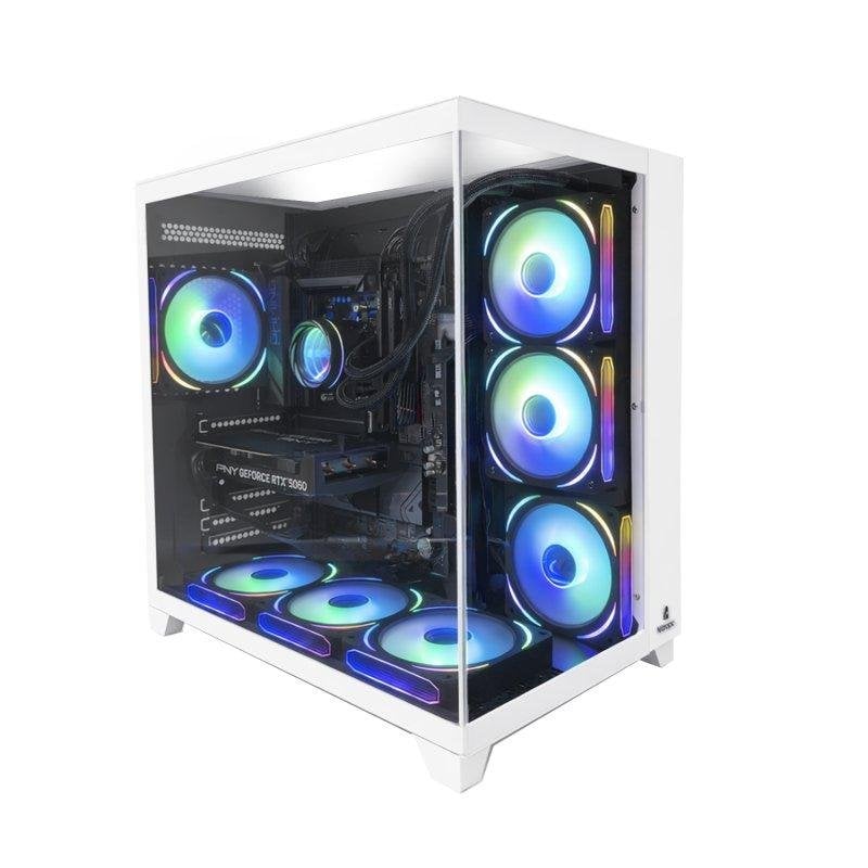 Desktop Nitropc Extremo AMD Ryzen 5 8400F 16GB 1TB SSD RTX 5060 Windows 11 Branco