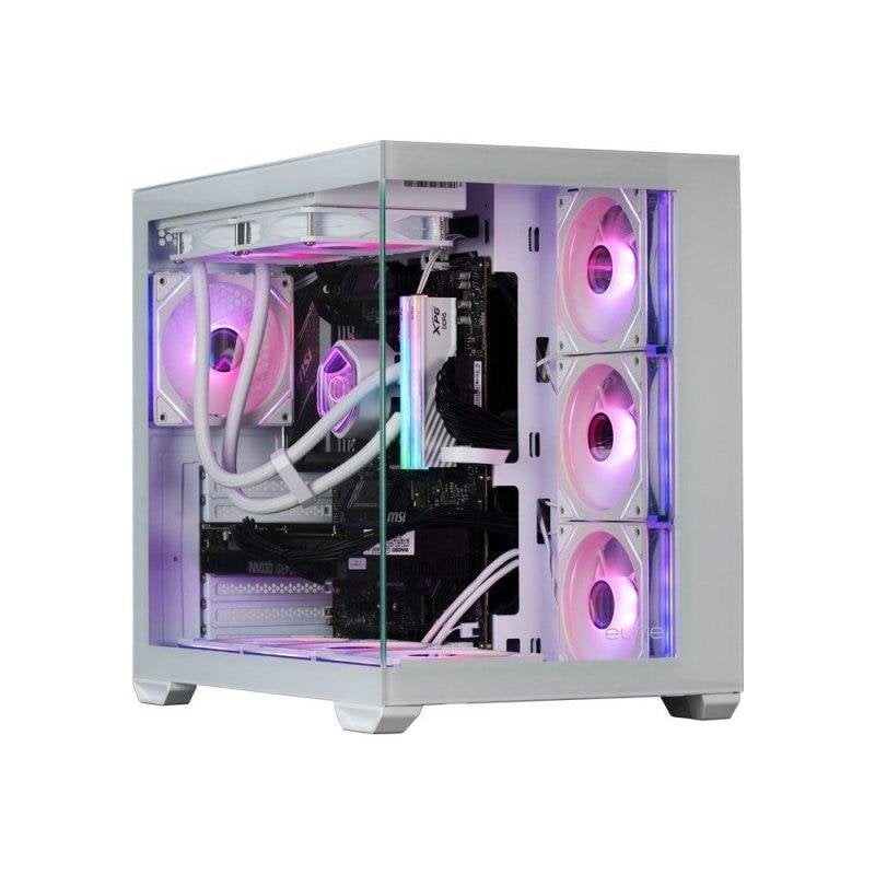 Desktop PC Cooler Master AMD Ryzen 8700F 32GB 1TB SSD RTX 5060 Ti Branco
