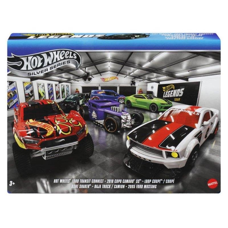 Coffret Legends Hot Wheels JLB24 – Lot de 6 Véhicules 1:64 Collectibles - vue 8