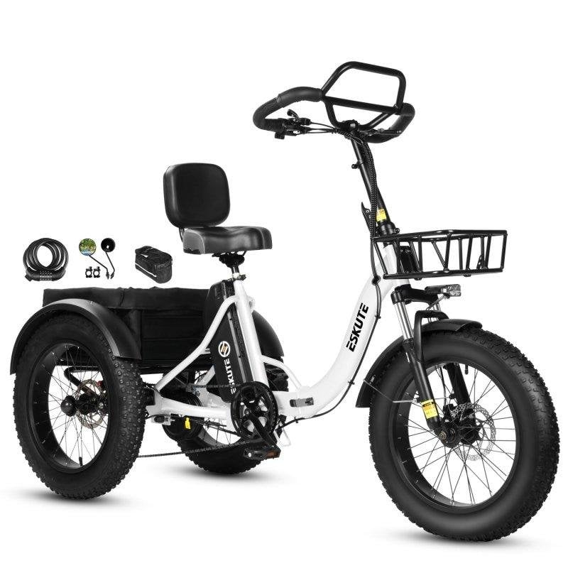 Bicicleta Eléctrica Eskute T302 Pro 250 W Plegable Autonomía 130 km