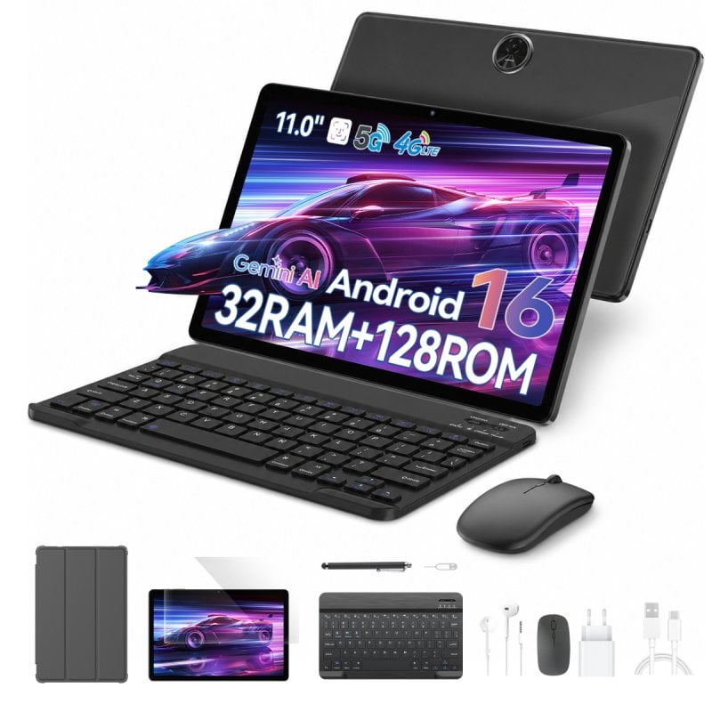 Tablet Blackview Zeno 5 WiFi 11" 8GB 128GB Gris