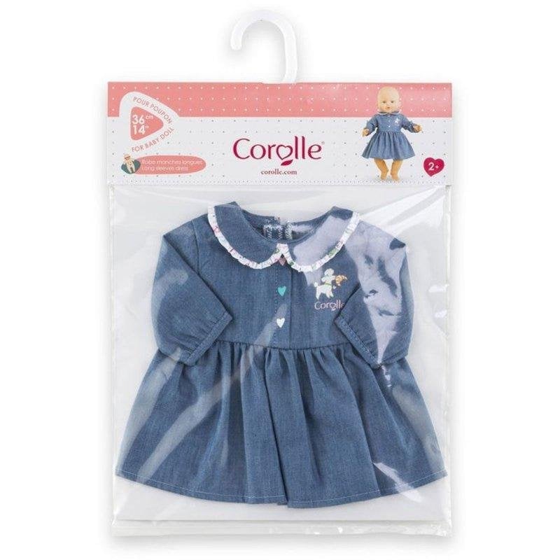 Vestido para boneca Corolle Week-end à Paris Cuelo Claudine Bleu