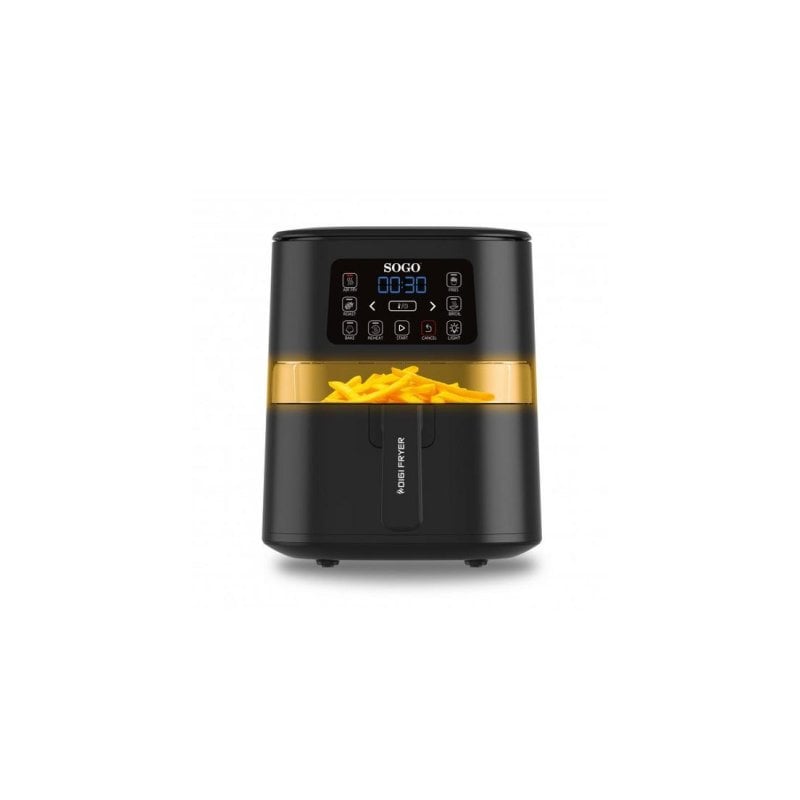 Heißluftfritteuse SOGO FRE-SS-10820 4L 1600W Unabhängig Schwarz