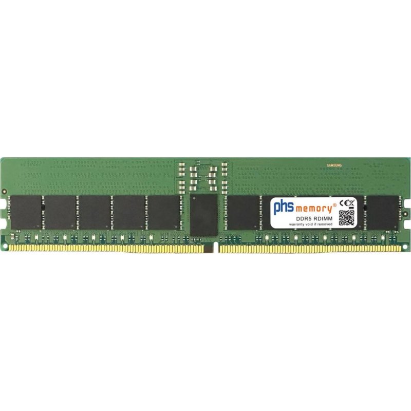 Memoria RAM PHS-memory SP608628 16GB DDR5 6400MHz ECC Registered DIMM