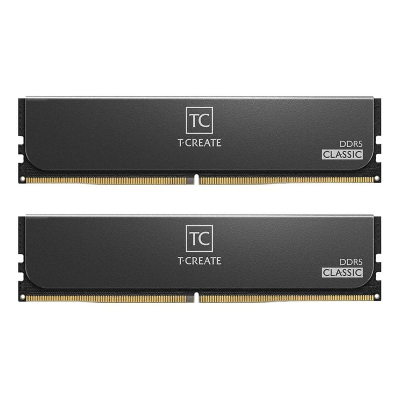 Memoria RAM Team Group T-CREATE CLASSIC 32GB 2x16GB DDR5 6000MHz CL48 AMD EXPO Nero