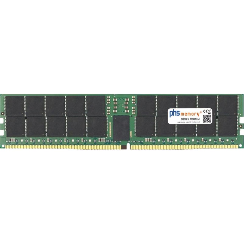 Memoria RAM PHS-memory SP608025 32GB 1x32GB DDR5 5600MHz ECC Registered DIMM