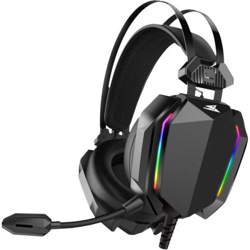 Auriculares Baracuda SEAGUL-B con cable, micrófono, control volumen, negro
