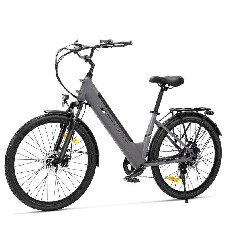 Vélo électrique urbain pas bas Touroll J2 ST 250W 45Nm 100km 7v Shimano gris