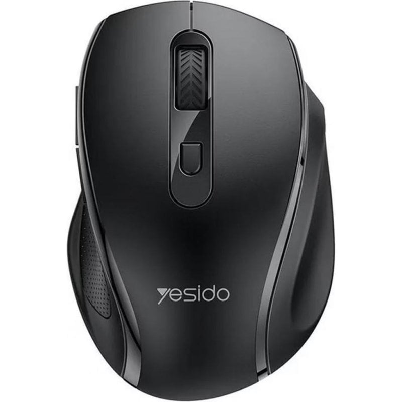 Ratón Yesido KB45 inalámbrico 2400 DPI negro con DPI ajustable