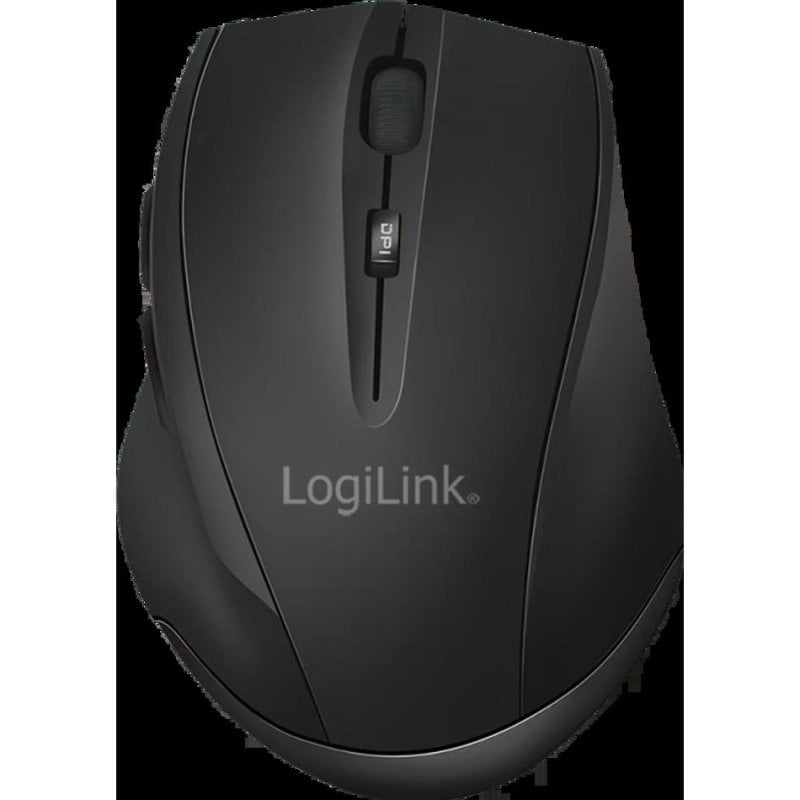 Mouse LogiLink ID0032B Bluetooth 5.0 1600 DPI Nero 6 Pulsanti