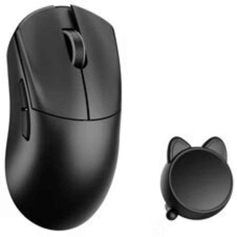 Ratón WLMouse HUAN sans fil 8000Hz optique noir 5 boutons programmables