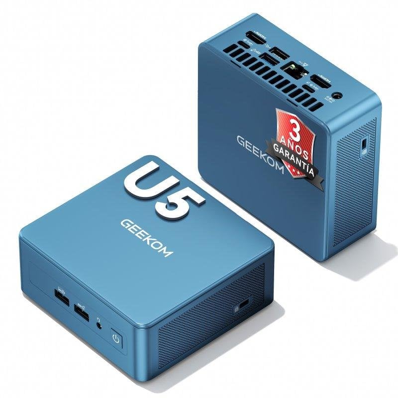 Mini PC GEEKOM IT12 Intel Core Ultra 5 125U 16GB 512GB SSD Windows 11 WiFi 7