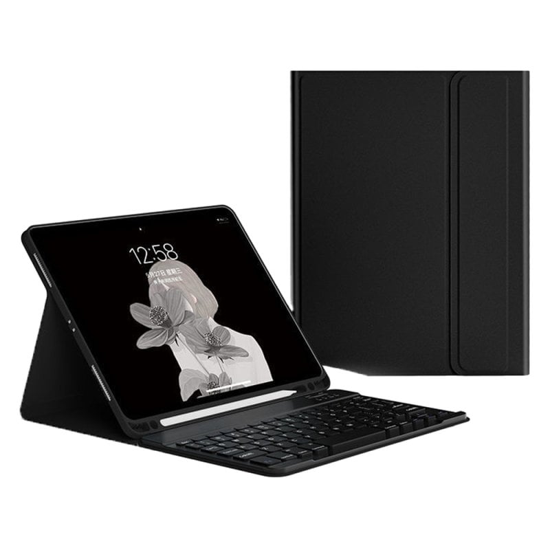 Royal Bailey Ps45 Funda Con Bluetooth Teclado Para Ipad Mini 1/2/3/4/5 Negro