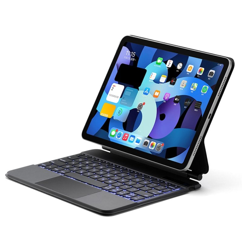 Royal Bailey P83pro Funda Con Bluetooth Teclado Para Ipad Mini 6 Negro