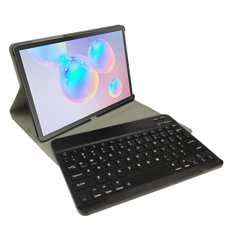 Royal Bailey Dy-t860 Funda Con Bluetooth Teclado Para Samsung Tabs6 10.5" T860/t865 Negro
