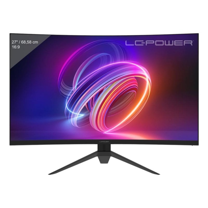 Monitor 2-POWER LC-M27FC-V1 27" FullHD 180Hz VA Curved FreeSync Premium 1ms
