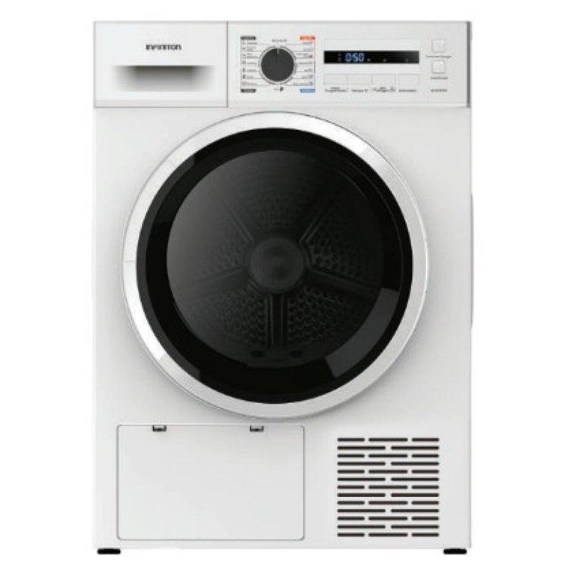 Secadora de bomba de calor Infiniton 8kg Clase energética D con display LED