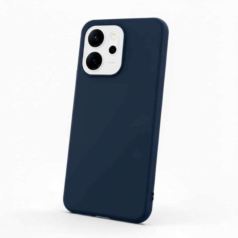 Capa Ultra Suave La Casa de las Carcasas Azul Escuro para Oppo Reno 14f