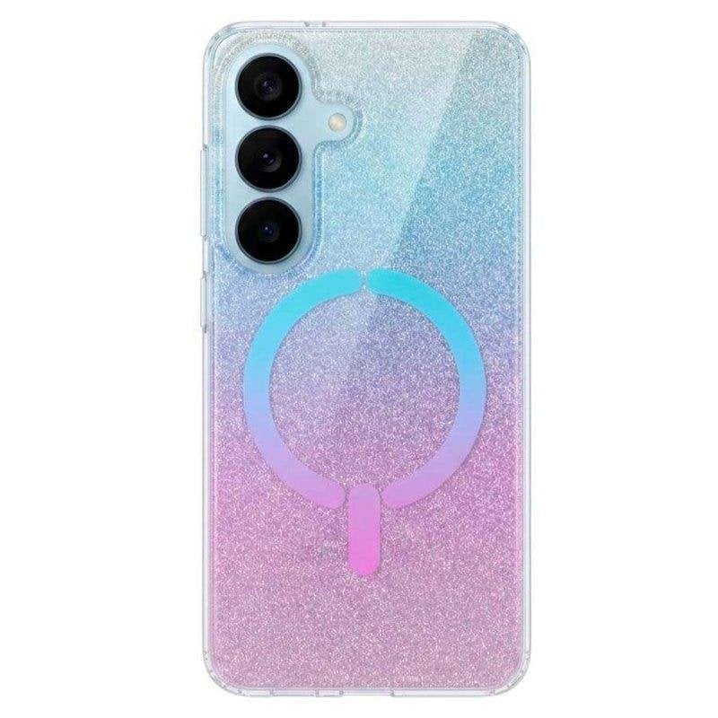 Funda para móvil La Casa de las Carcasas Ring Glitter Compatible Magsafe para Samsung Galaxy S26