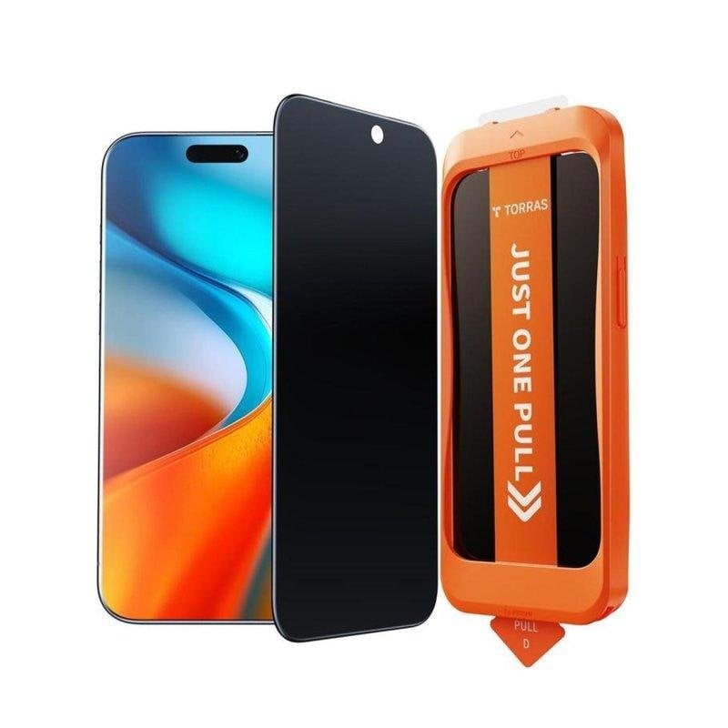 Protecteur ecran Verre Trempe Privacy iPhone 17 Pro Instafit