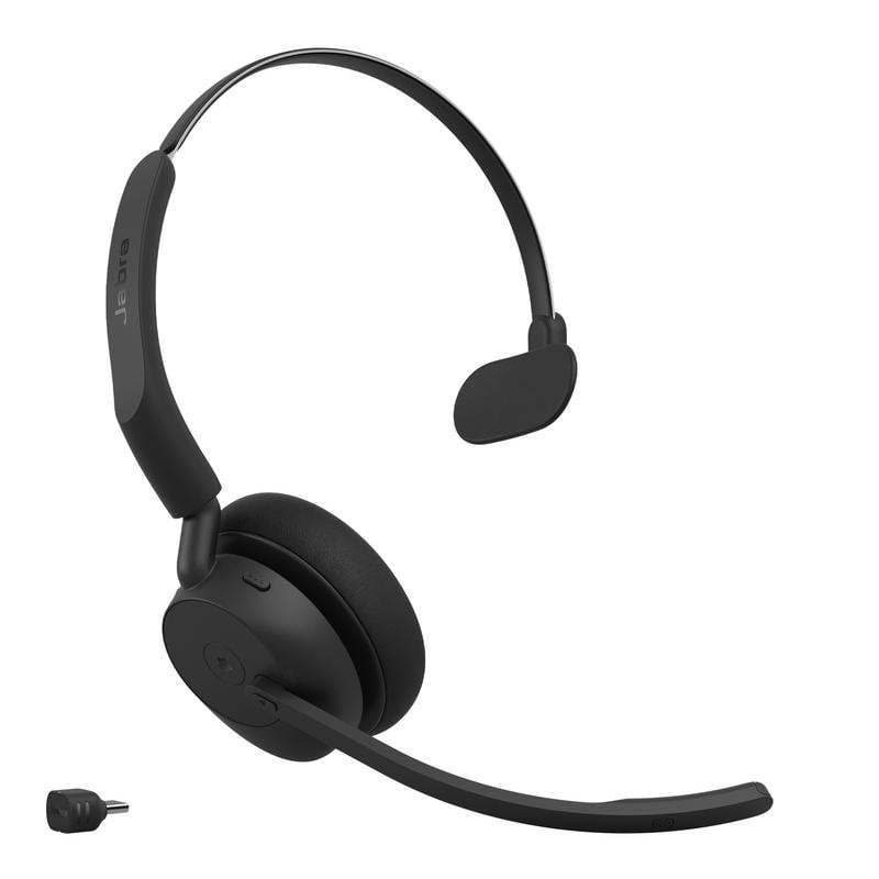 Casque Jabra Evolve3 45 sans fil Bluetooth pour bureau avec réduction de bruit