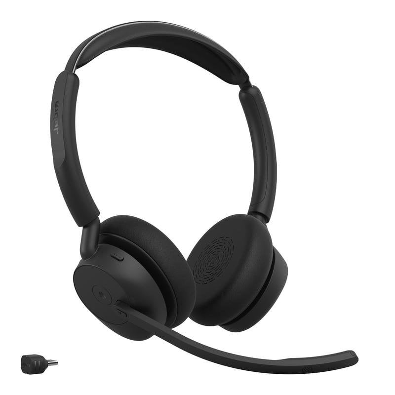 Casque Jabra Evolve3 45 sans fil Bluetooth avec réduction de bruit micro et