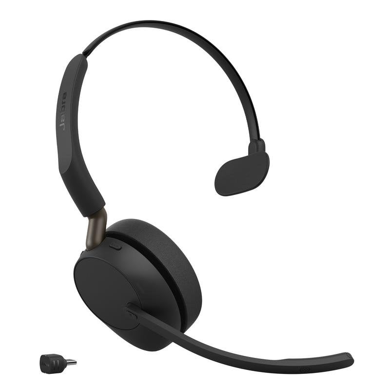Casque Jabra Evolve3 65 sans fil Bluetooth avec réduction de bruit micro et USB C