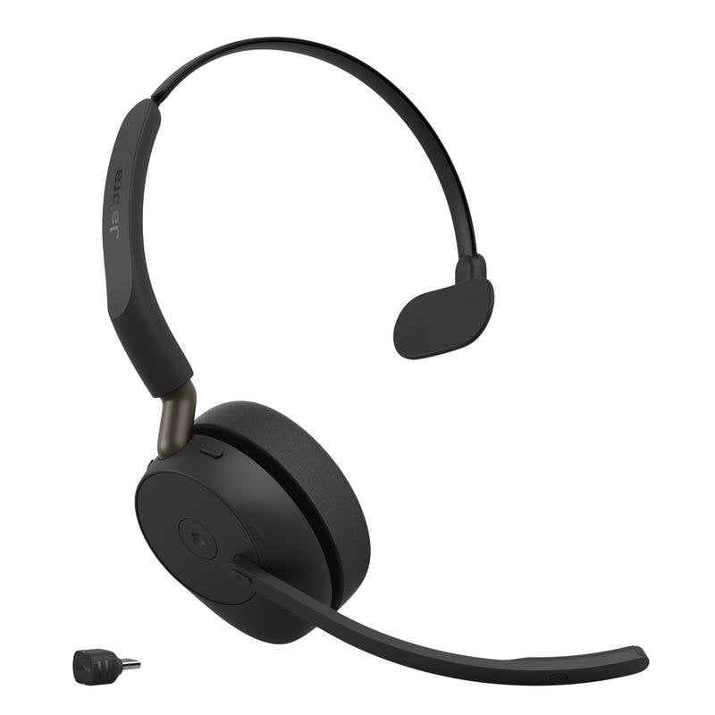 Casque Jabra Evolve3 65 sans fil Bluetooth avec annulation adaptative du bruit micro et USB C