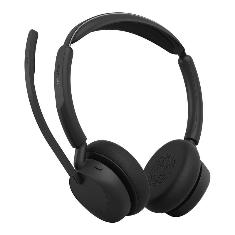 Casque Jabra Evolve3 45 sans fil Bluetooth avec annulation de bruit micro et voyant occupé