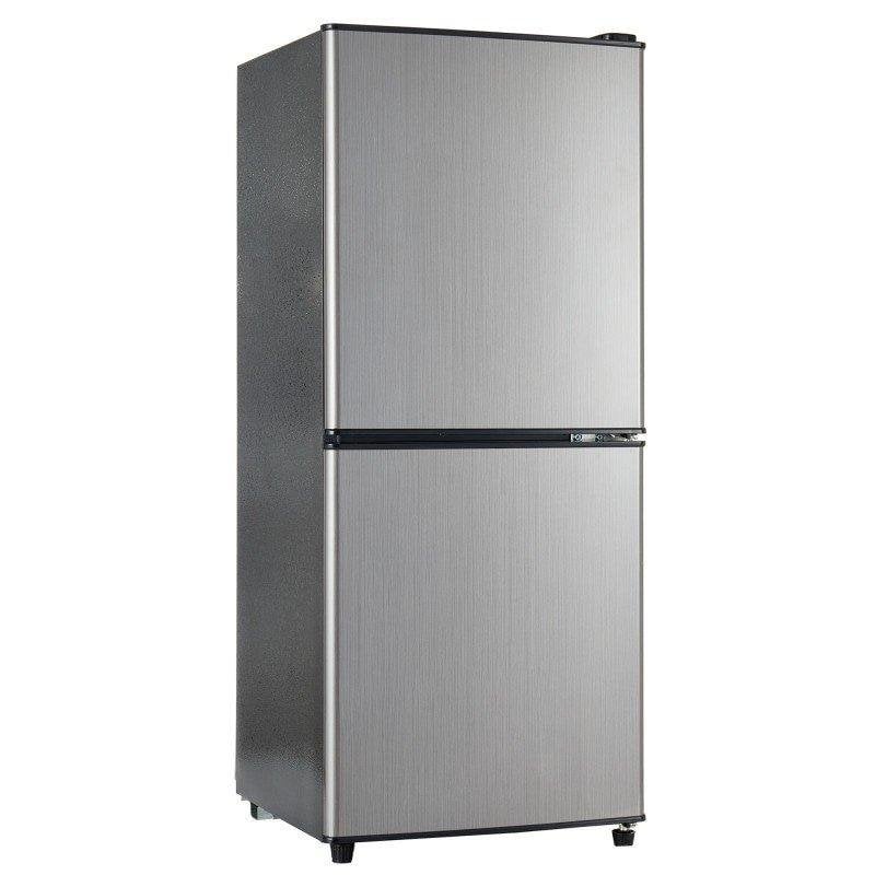 Frigorífico Mini Welltin BCD-106W Defrost 102cm 106L E Plateado y negro