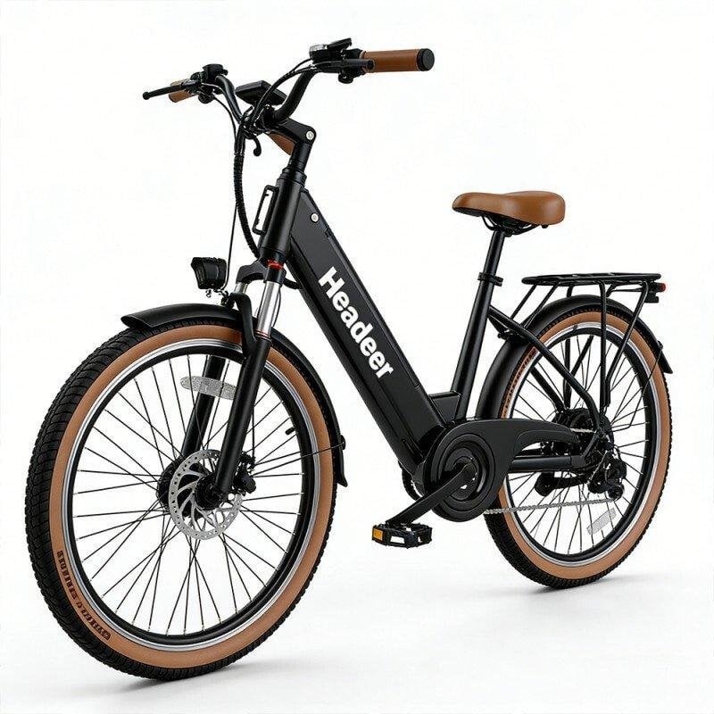 Bicicletta Elettrica Headeer BD26195 350W 48V 26" 7 velocita