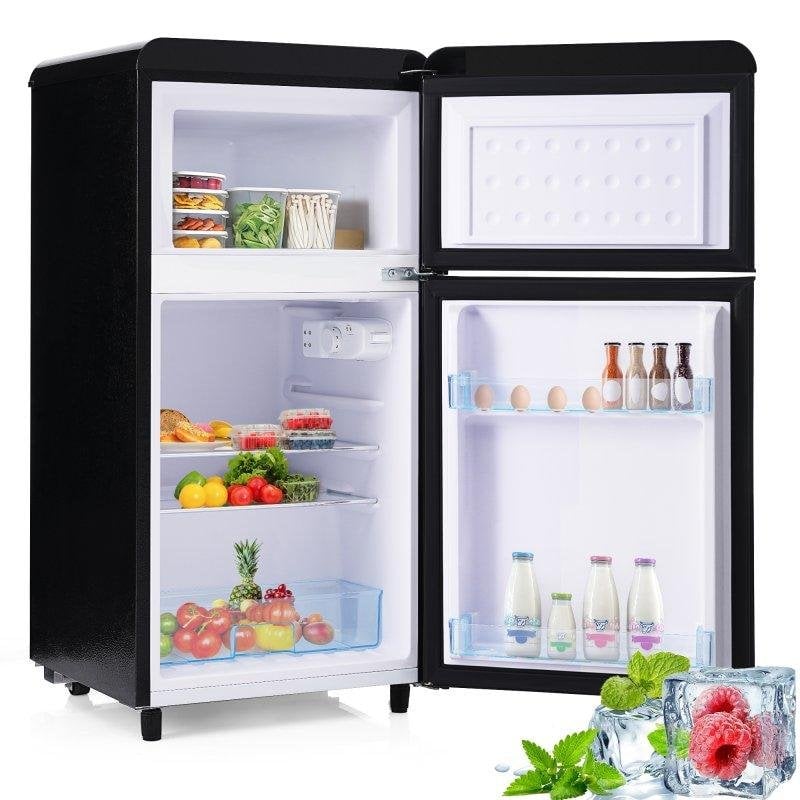 Frigorífico Mini Rolipo Dos Puertas ES314740SAA Defrost 91cm 72L E Negro