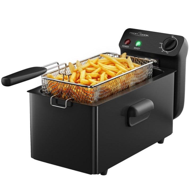 Friggitrice tradizionale ProfiCook PC-FR 1325 3L 2000W con tecnologia Cold Zone
