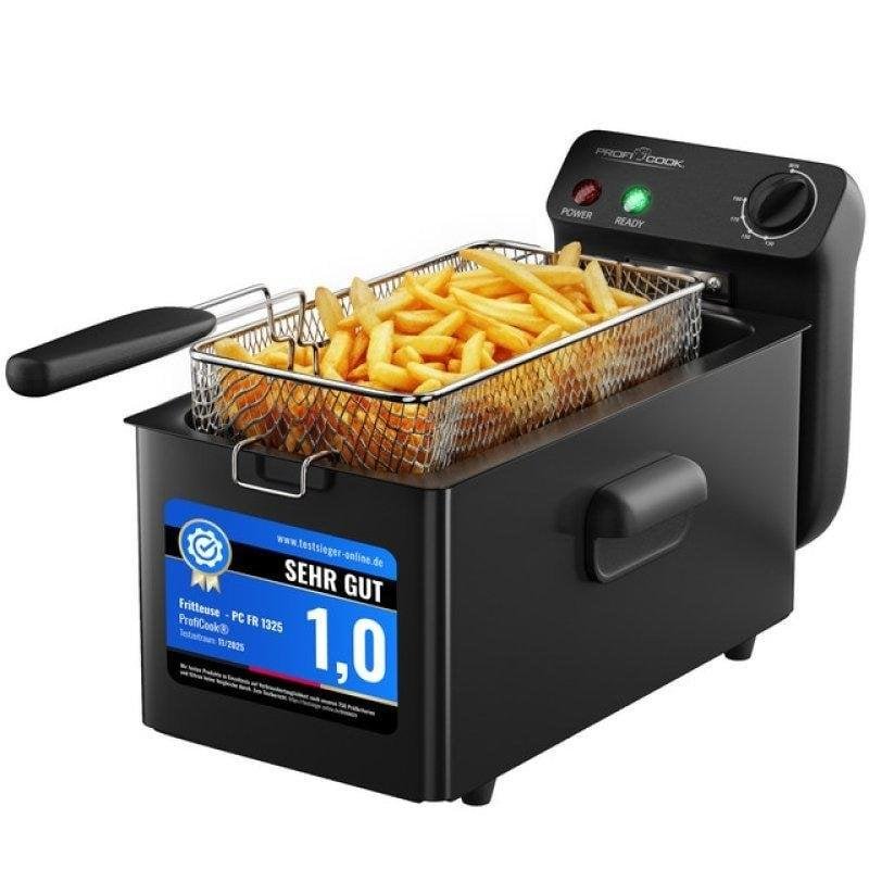 Friteuse ProfiCook PC-FR 1325 3L 2000W avec Zone Froide et Thermostat
