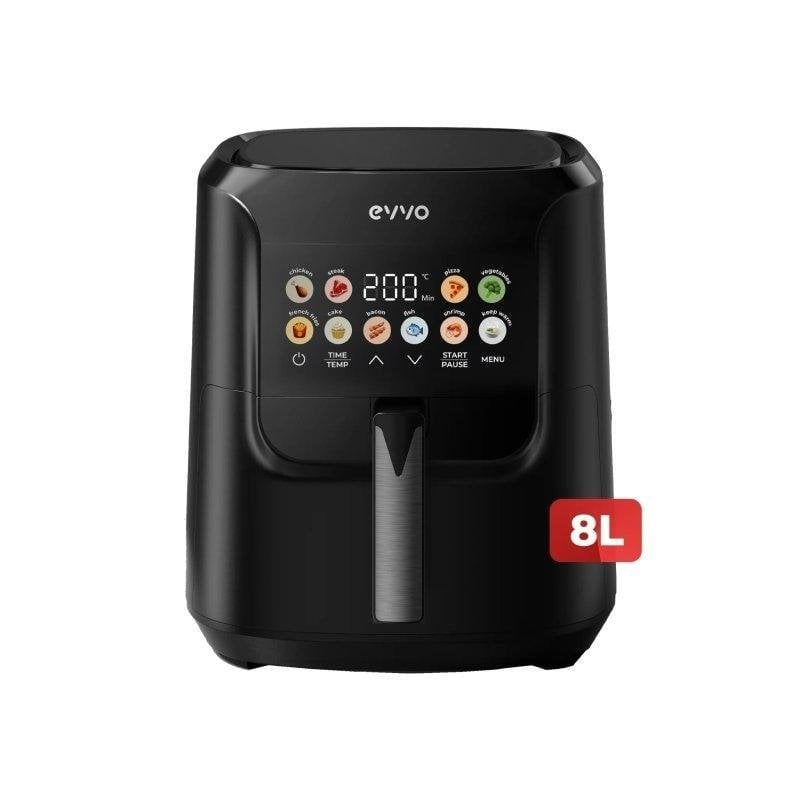 Friteuse sans Huile Evvo Tasty Fryer Advance 8L 2000W Double Résistance