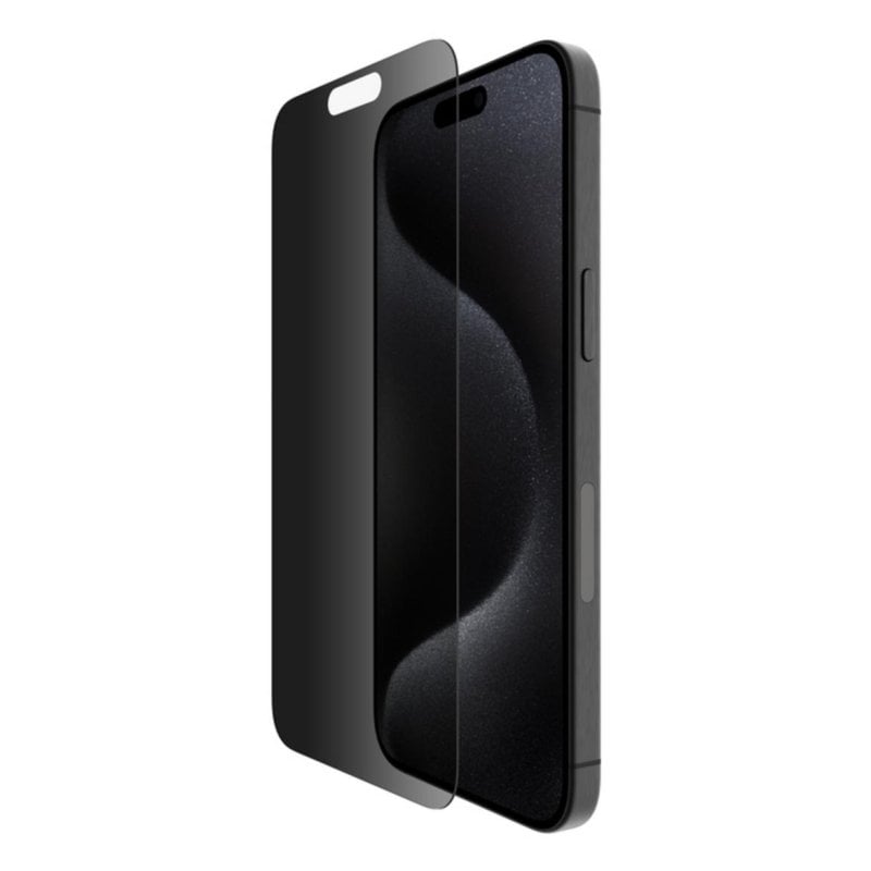 Bildschirmprotektor Belkin ScreenForce InvisiGlass Privacy iPhone 16 Pro Antibakteriell