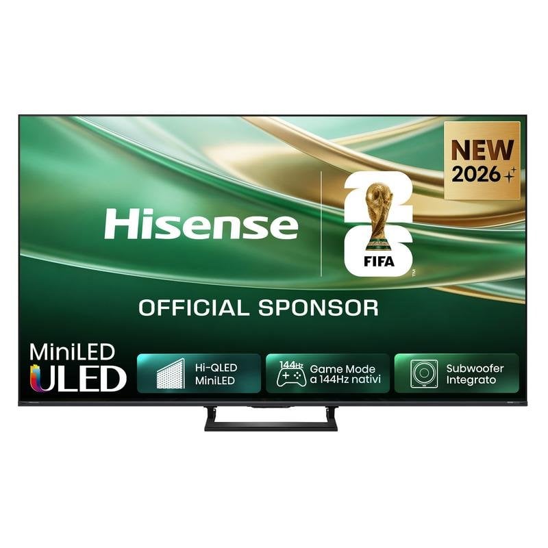 TV Hisense ULED 55Q8S 55" 4K UltraHD 144Hz Smart TV VIDAA HDR10+ Dolby Vision Gaming