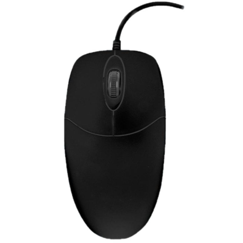 Mouse Contour Design Active Key AK-PMJ1 USB 1000 DPI Nero Ambidestro Impermeabile