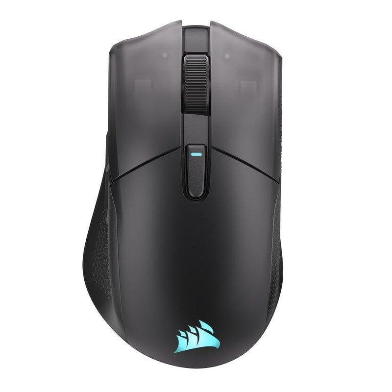 Maus Corsair HARPOON v2 Wireless 2,4 GHz Bluetooth 26000 DPI Schwarz RGB