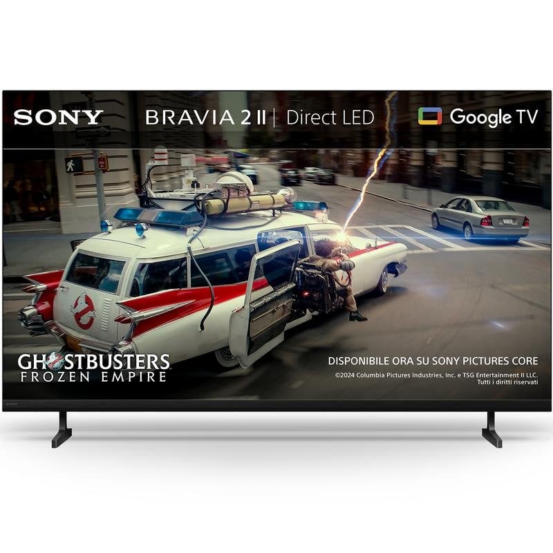 TV Sony LED K-43S25M2 43" 4K UltraHD 60Hz Smart TV Google TV HDR10 Dolby Atmos