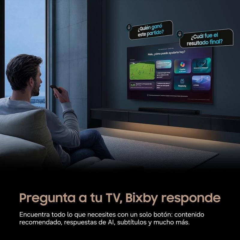 TV Samsung OLED S83H 48" 4K UltraHD 120Hz Smart TV Tizen HDR10+ Dolby Atmos Gaming AI