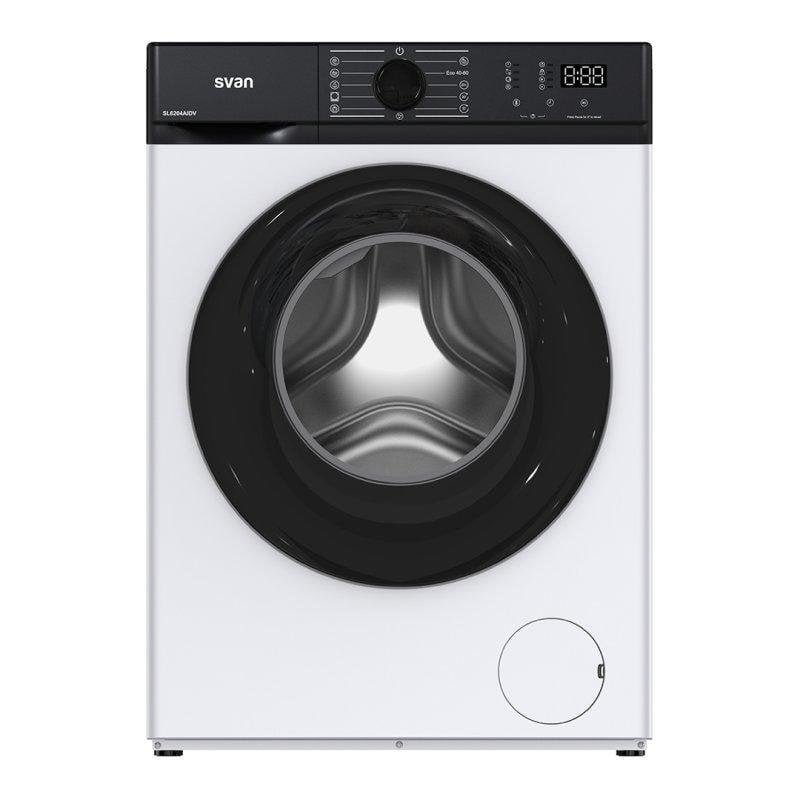 Lavadora Svan SL6204AIDV Carga Frontal 6Kg 1200rpm A Blanca con Vapor y Display LED