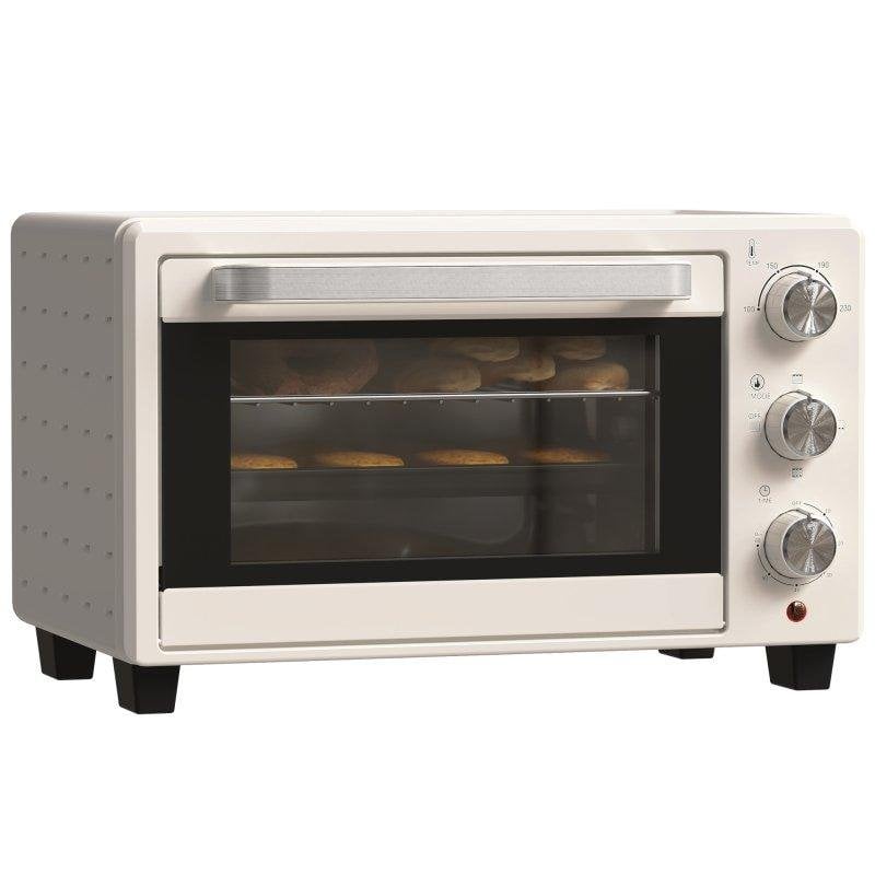 Fornetto Elettrico Welltin 800-085V90CW 21L 1400W Timer 60min Crema